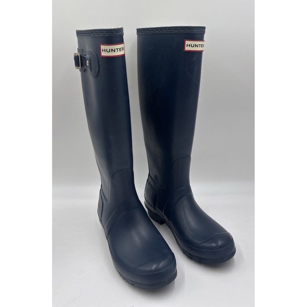 Hunter Original Tour Tall Boot, Navy, W8